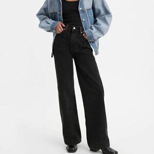 Levi's Black Flare & Wide Leg Jeans